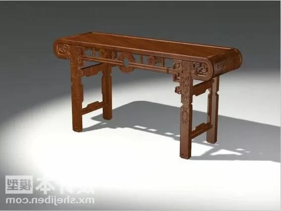 Console Table Wooden Chinese Furniture 3d model Console Table Wooden Chinese Furniture 3d model
