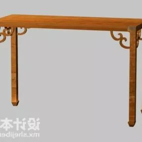 Chinese Console Table Antique Style 3d model