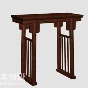 Modern Chinese Console Desk 3d model