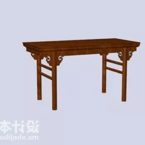 Traditional Console Table 3d model