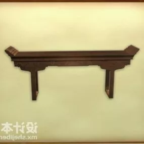 Japanese Console Table 3d model