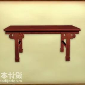 Asian Console Table 3d model