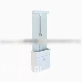Wall Shoe Cabinet Furniture 3d model