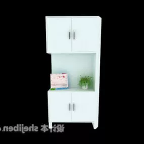 Modern Shoe Cabinet Furniture V1 3d model