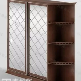Wardrobe Sliding Door Furniture 3d model