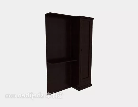 Filing Cabinet With Drawers Mdf 3d model