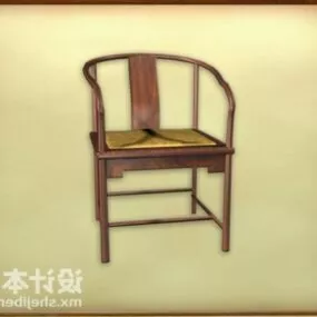 Antique Chinese Chair 3d model