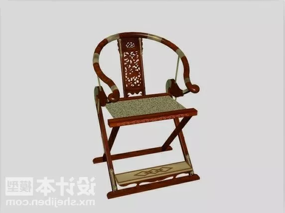 Chinese Folding Chair 3d model Chinese Folding Chair 3d model