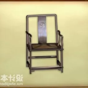 Traditional Chinese Chair Design 3d model