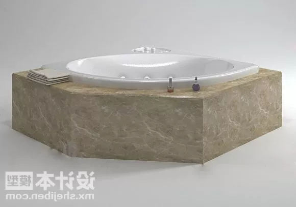Pantry Wash Basin With Cabinet Mirror 3d model