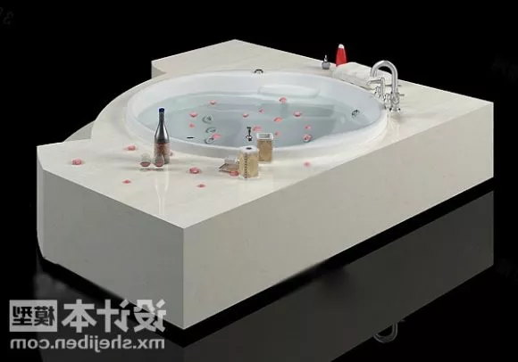 Shower Basin Floor 3d model