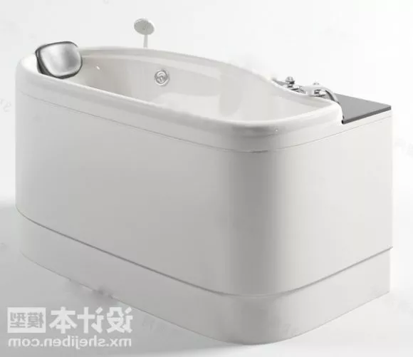 Bathroom Jacuzzi Bathtub 3d model