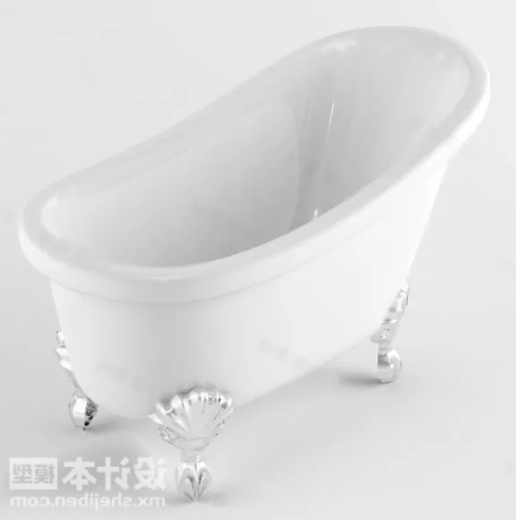Bathroom Jacuzzi Bathtub 3d model