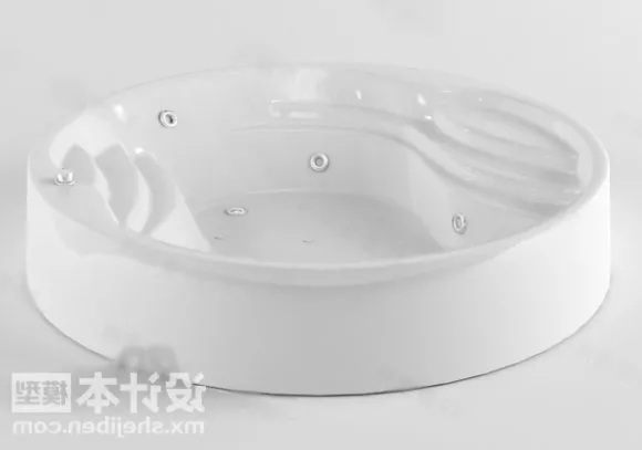 Soaking Bathtub 3d model