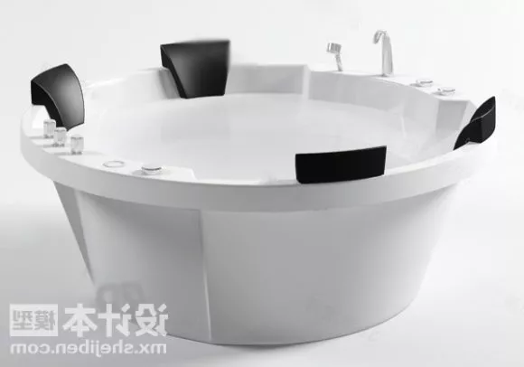 Bathtub Standard Size 3d model