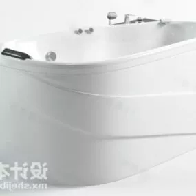 Bathtub Furniture Round Corner 3d model