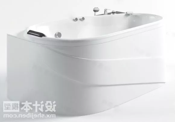 Soaking Bathtub 3d model