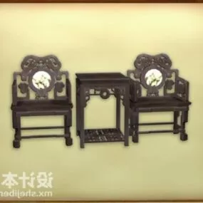 Chinese Classical Furniture Chair 3d model