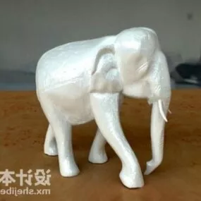 Elephant Sculpture 3d model
