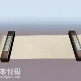 Chinese Paper Object 3d model