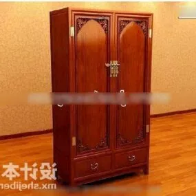 Chinese Wardrobe Furniture 3d model