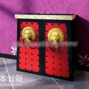 Chinese Entrance Hall Cabinet Furniture 3d model