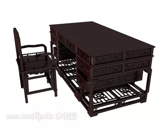 Cashier Desk 3d model