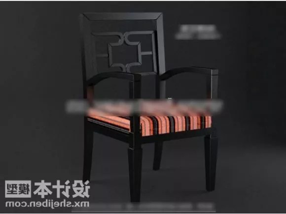 Wood Window Frame Antique Chinese Pattern 3d model