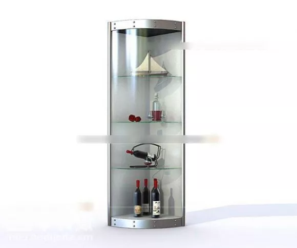 Wine Drink Glass 3d model