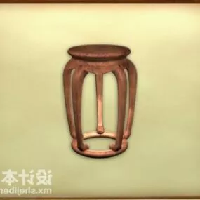 Chinese Stool 3d model