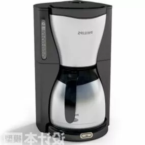 Coffee Kettle Kitchen Appliances 3d model