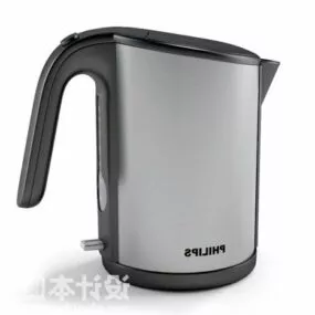 Kitchen Steel Kettle Appliances 3d model