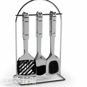 Kitchen Supplies Hanging Accessories 3d model