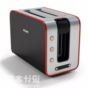 Scifi Toaster Kitchen Appliances 3d model