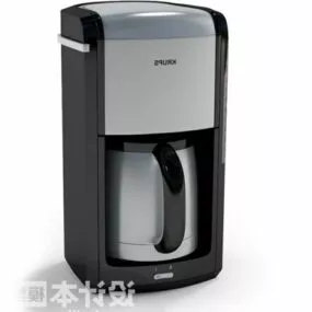 Modern Kettle Kitchen Appliances 3d model