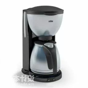 Stainless Steel Kettle Kitchen Appliances 3d model