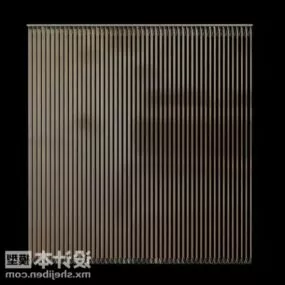 Office Blind Curtain 3d model