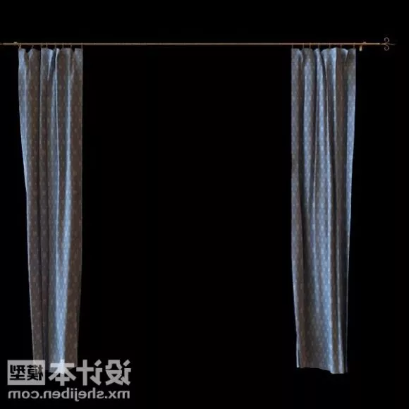 Transparent Curtain 3d model Transparent Curtain 3d model