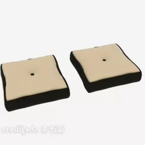 Square Seat Cushion 3d model