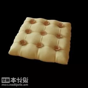 Seat Cushion Dotted Style 3d model