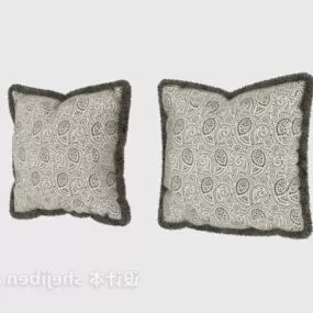 Antique Sofa Pillow 3d model