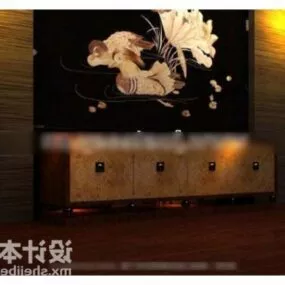 Chinese Furniture Home Cabinet 3d model