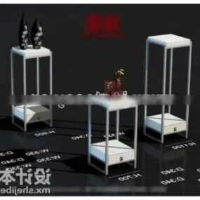 Chinese Furniture Display Stool Table 3d model