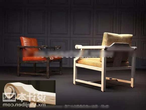 Armchair Vray 3d model