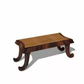 Table Curved Stand 3d model