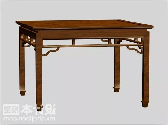 Table Computer Desk 3d model