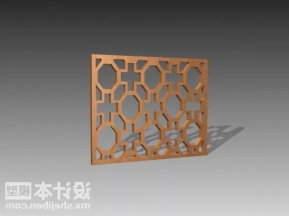 Pictures Frame Hang On Wall 3d model