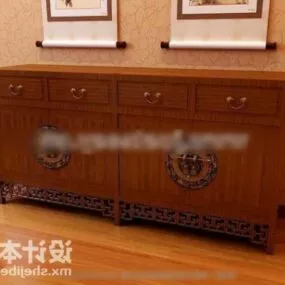 Chinese Traditional Cabinet Furniture 3d model