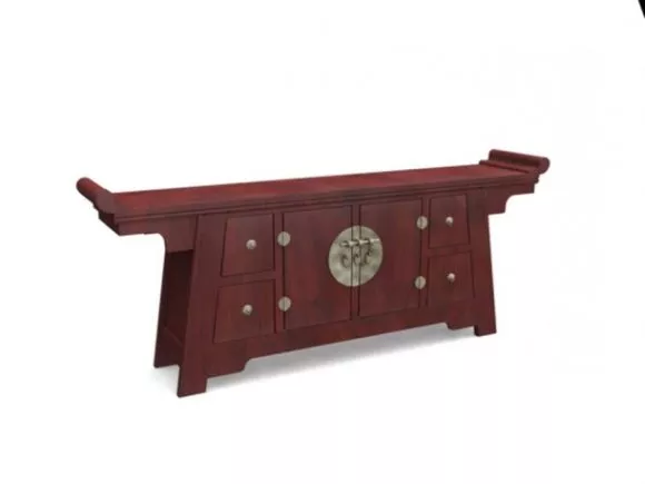 Office Workspace With Desk 3d model