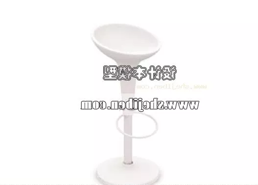 Office Wheel Chair With Arm 3d model